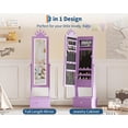 thumbnail image 6 of EastVita Kids Jewelry Cabinet with Full-Length Mirror, 6 of 6