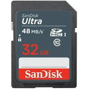 SanDisk Ultra - Flash memory card - 32 GB - Class 10 - SDHC UHS-I