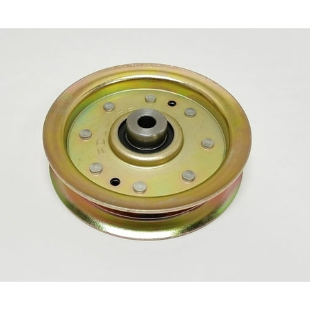Flat Idler Pulley Replaces Pulley # 175820, 532175820 Used On Craftsman Poulan Husqvarna Lawn Tractors By Aftermarket for AMC Parts