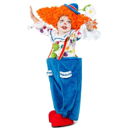 Toddler Colorful Circus Clown Costume
