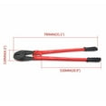 thumbnail image 5 of HongK- 30" Hand Swager Swaging Crimping Tool for Wire Rope Cable Swage 5/32" 1/4" 5/16" [P/N: ET-TOOL030-30-RED], 5 of 7