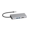thumbnail image 1 of Estación De Acoplamiento 9 En 1 Adaptador Usb C Hub Usb 3.0 Lector Sd / Tf Interfaz Multimedia Hd Vga Rj45 Cable Hub Accesorios De Computadora Para Windows Mac Book Inevent EL010656-00, 1 of 6