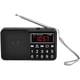 thumbnail image 3 of Radio portátil FM/AM(MW)/SW/USB/Micro-SD/MP3 con botones grandes y pantalla grande, recargable, 3 of 3