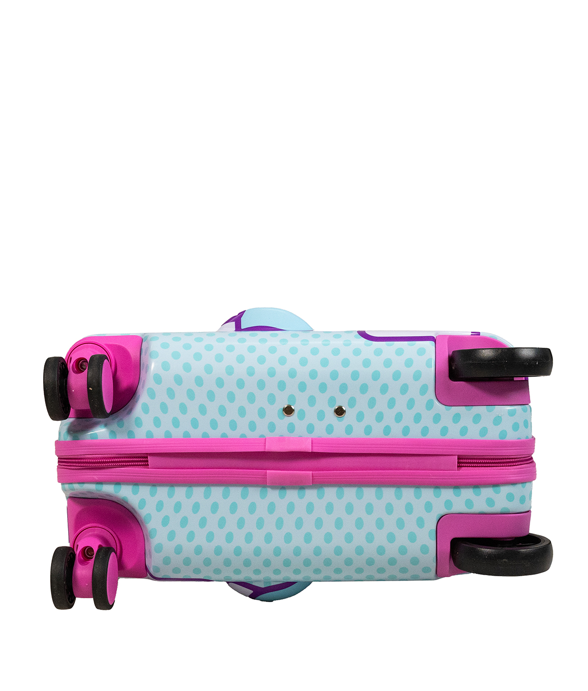 Kid's Sanrio Hello Kitty Character Ride On Scooter Hardside Luggage for Boys and Girls -Mint