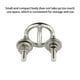 thumbnail image 4 of Sidaley Gancho de ojo de remolque Barco Heavy Duty Transom Mount Ring Bracket Hardware Rodilleras Accesorios de esquí Accesorios Piezas Bombillas para automóviles, 4 of 6