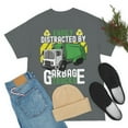 thumbnail image 4 of Recycling Trash Day Easily Distracted by Garbage Trucks T-shirt, 4 of 4