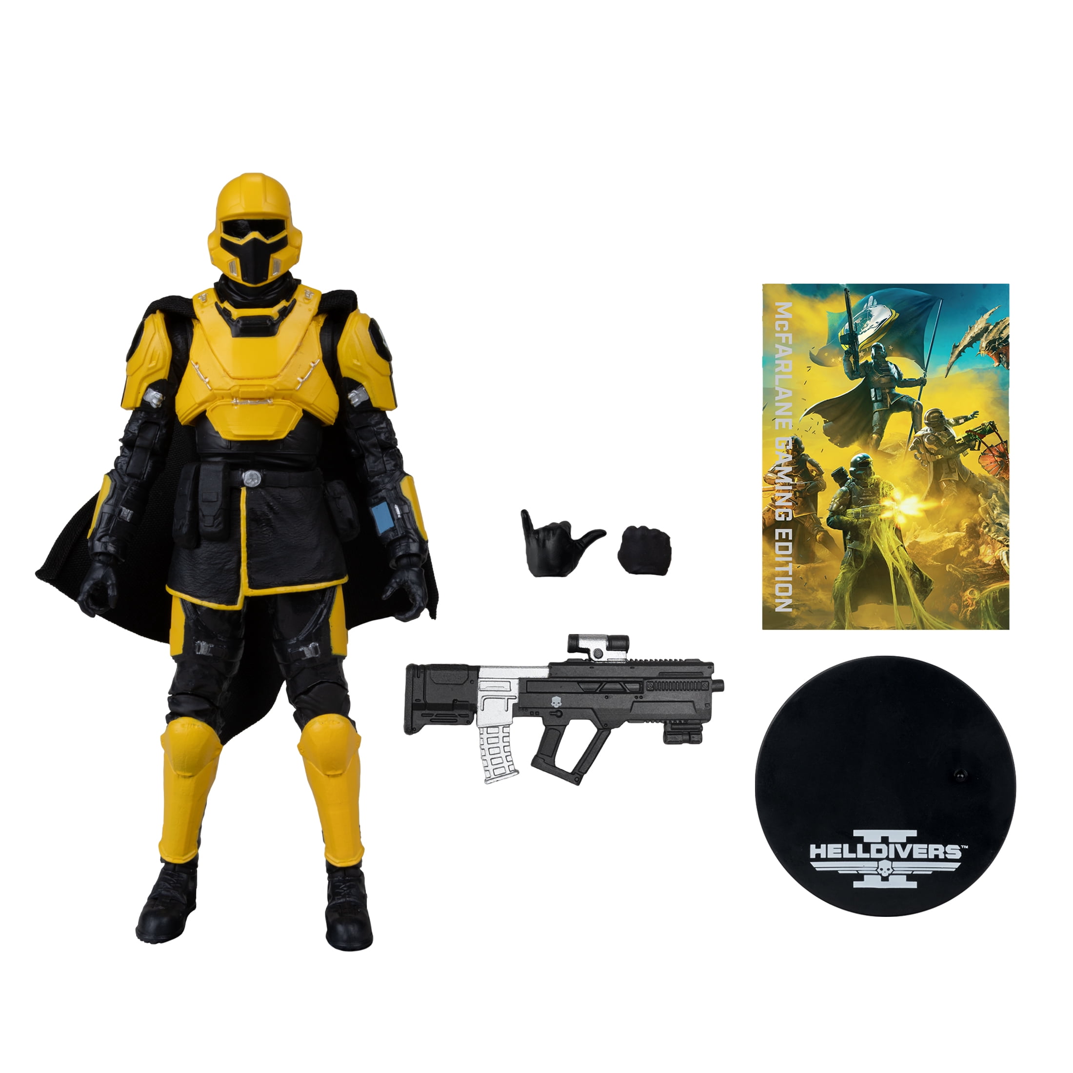 Helldivers 2 TR-40 Gold Eagle 7" Action Gaming Edition Figure - McFarlane Toys