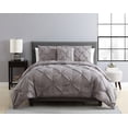 thumbnail image 1 of VCNY Home | Carmen Collection | Super Soft Microfiber Comforter, Cozy and Relaxing 4 Piece Bedding Set, Chic and Modern Design for Home Décor, King, Grey, 1 of 5
