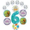 Scooby Doo 6th Birthday Party Supplies Balloon Bouquet Decorations