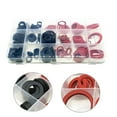 thumbnail image 2 of Kit Assortiment de Rondelles de Robinet 141 Pcs 18 Joints Toriques en Silicone Tailles Joint Torique Joints en Silicone, 2 of 9