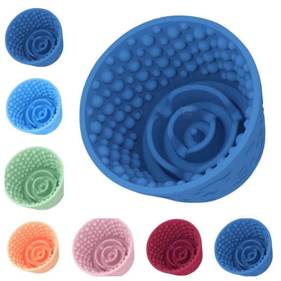 Dog Lick Bowl for Anxiety Relief Non- Slow Feeder for Small Medium & Large Breed Dogs