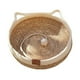 thumbnail image 3 of Cama tejida para gatos, cesta portátil para dormir, redonda, y resistente a los arañazos, para perros, cachorros, gatos de interior y mascotas M, 3 of 8