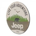 thumbnail image 2 of Jeep Live Your Adventure 1941 Embossed Metal Magnet, 2 of 3