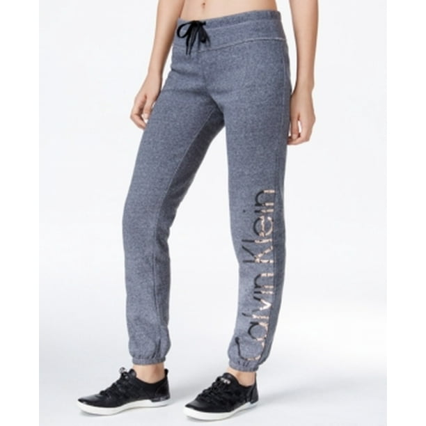 Calvin Klein - Calvin Klein NEW Gray Womens Size Large L Performance Fleece Pants - Walmart.com