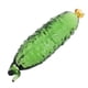 thumbnail image 1 of Figura de maíz de cristal: Adorno de escritorio con forma de pepino de cristal para una decoración realista de fruta., 1 of 8