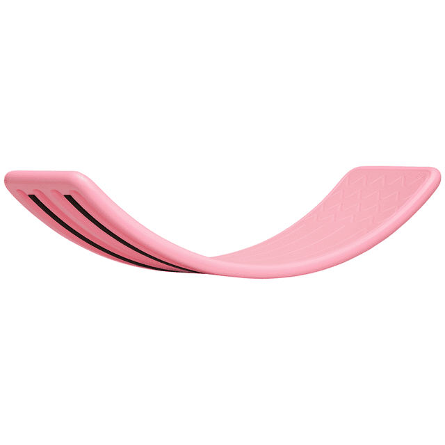Qaba Planche d'Équilibre 32,3 Pouces Planche Oscillante Planche à Bascule pour Enfants pour Formes pour 3-6 Ans