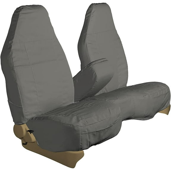 F419 2006-2009 Ford Ranger 60/40 Split Seat With Opening Console. Made in Gray Endura.