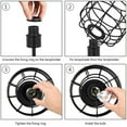 thumbnail image 6 of Industrial Vintage Metal Shade Cage Table Lamp for Bedroom, Living Room, Office, 6 of 10
