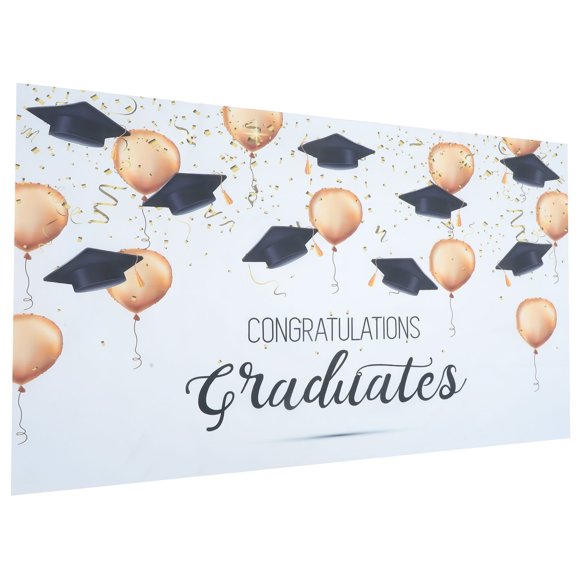 WRITWAA Graduation Backdrops for Photoshoot Multi Vinyl Cloth Background for Photo Studio 1Set 90x59in