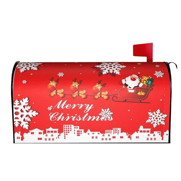 Yuarrent Tamaño estándar de tela para decoración colorida de jardín al aire libre, cubierta impresa de primavera para buzón, impresión Decoración del hogar YTYH2309036