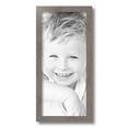 thumbnail image 2 of ArtToFrames 8" x 18" Gray Picture Frame, 8x18 inch Gray Wood Poster Frame (WOM-4433),  Pack, 2 of 8