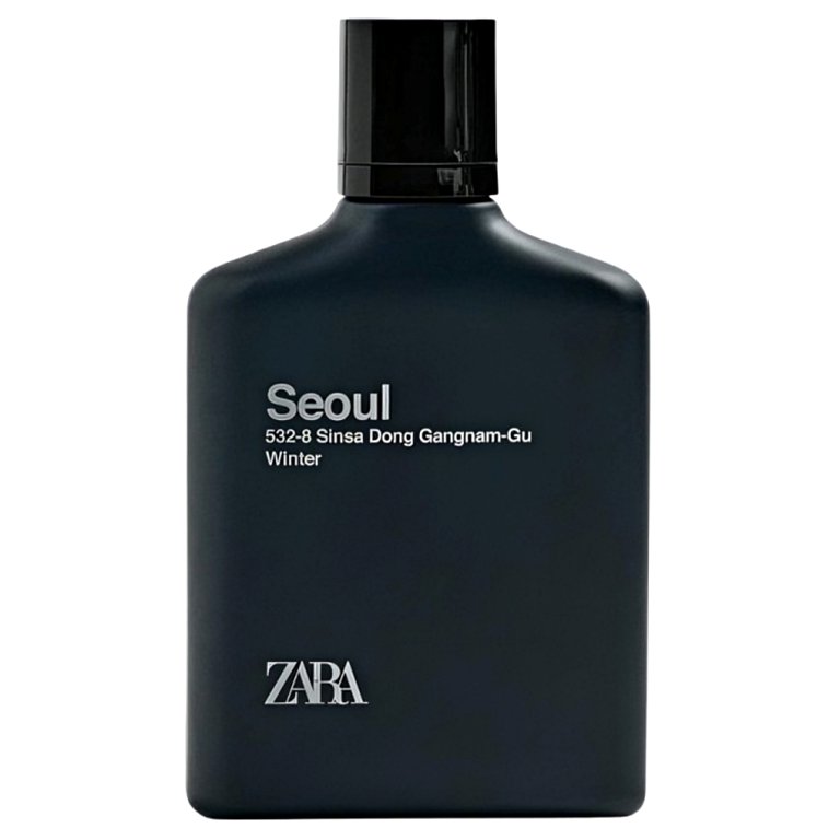 Zara Seoul Winter Perfume for Men Eau de Toilette Fresh Tangerine