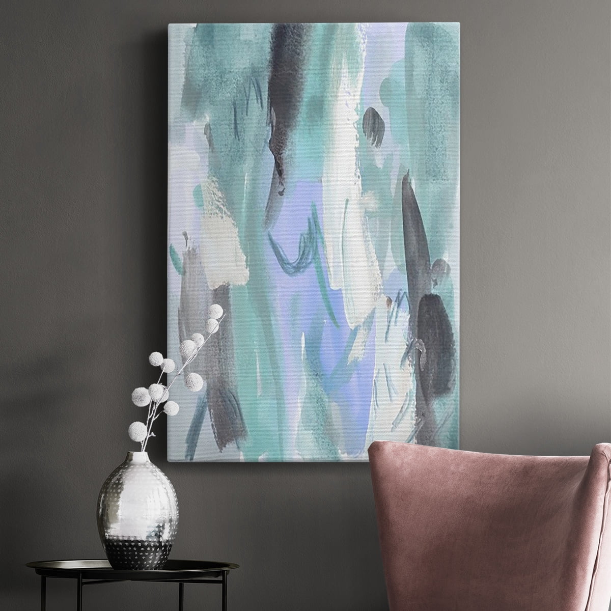Ocean Crush IV Premium Gallery Wrapped Canvas - Ready to Hang