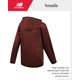 thumbnail image 4 of Sudadera New Balance Performance Fleece para niños de 8 a 12 años, color roble rico, 4 of 7