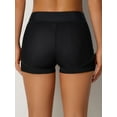 thumbnail image 7 of ALove Women Mesh High Waisted Beach Board Shorts With Pockets Swim Shorts Bath Suit Bottoms, 7 of 7