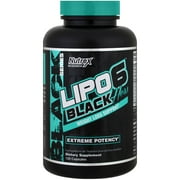 Nutrex Research LIPO-6 Black Hers, Weight Loss Support, 120 Capsules
