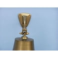 thumbnail image 4 of Hampton Nautical 3xglass-101 Antique Brass Hanging Ship's 9" Bell-Nautical Decor, 9 inch, 4 of 6