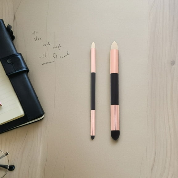 OUNONA 4pcs Double Headed Blending Sponge Pen Artist Blending Stump Pencil Sketch Brush Rubbing Drawing Art Blenders Stick Students Tool For School Beginners Supplies