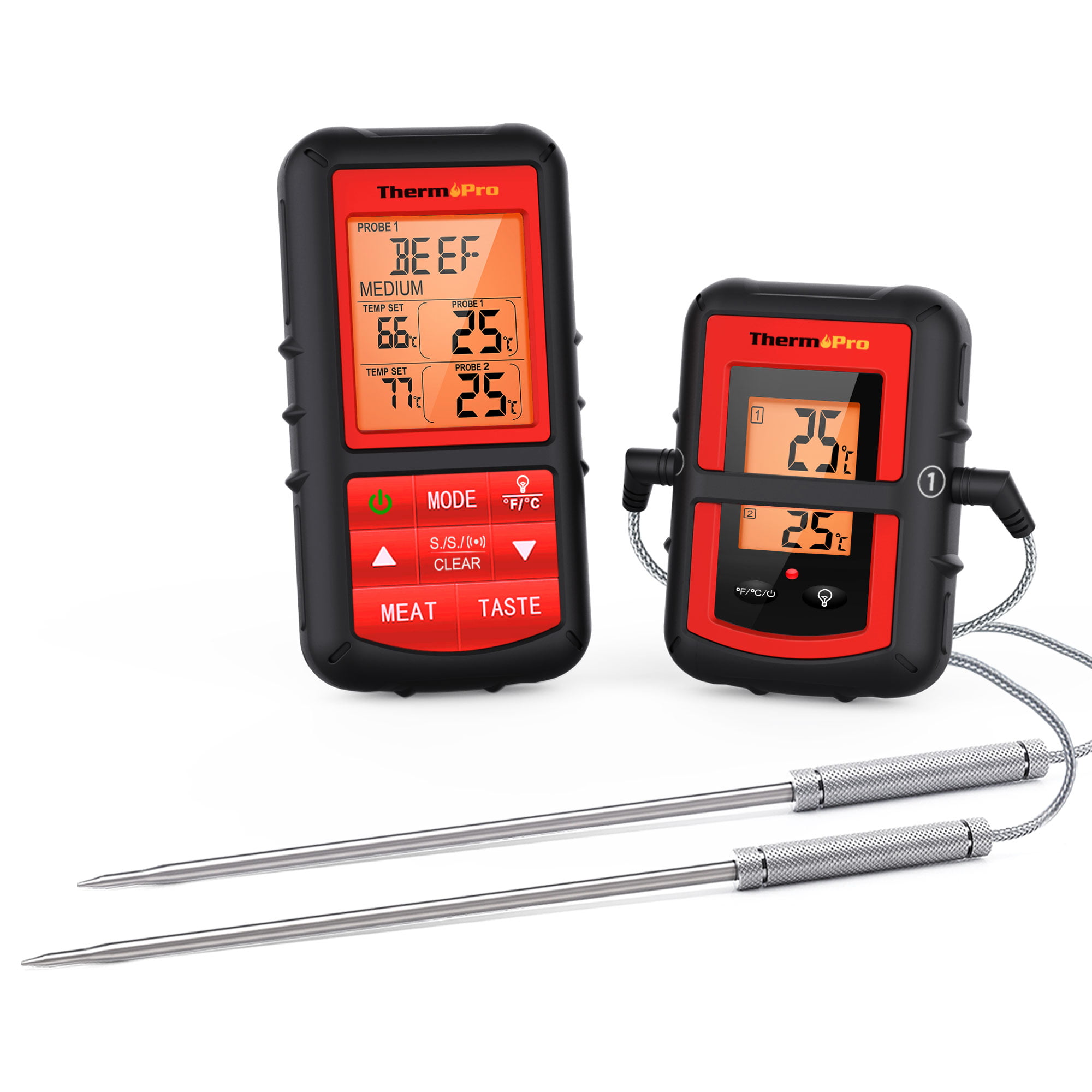 BBQ Grill Thermometer Lebensmittelthermometer 0 ~ 250 ° C U3I7 