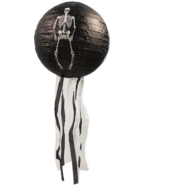 Linternas de papel de Halloween, decoraciones de fiesta de Halloween, linterna de calabaza, Araña, murciélago, esqueleto, linterna para el hogar, decoración de Bar al aire libre Fivean unisex