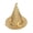 Gold, variant on Xirurus Hamster Hat Moon Star Pattern Small Animal Pet Top Hats with Adjustable Chin Strap for Turtles Lizards Geckos, Black, One Size (3.15 inches / 8 cm)