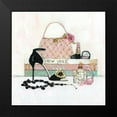 thumbnail image 2 of Swatland, Sally 12x12 Black Modern Framed Museum Art Print Titled - Fashionista I, 2 of 5