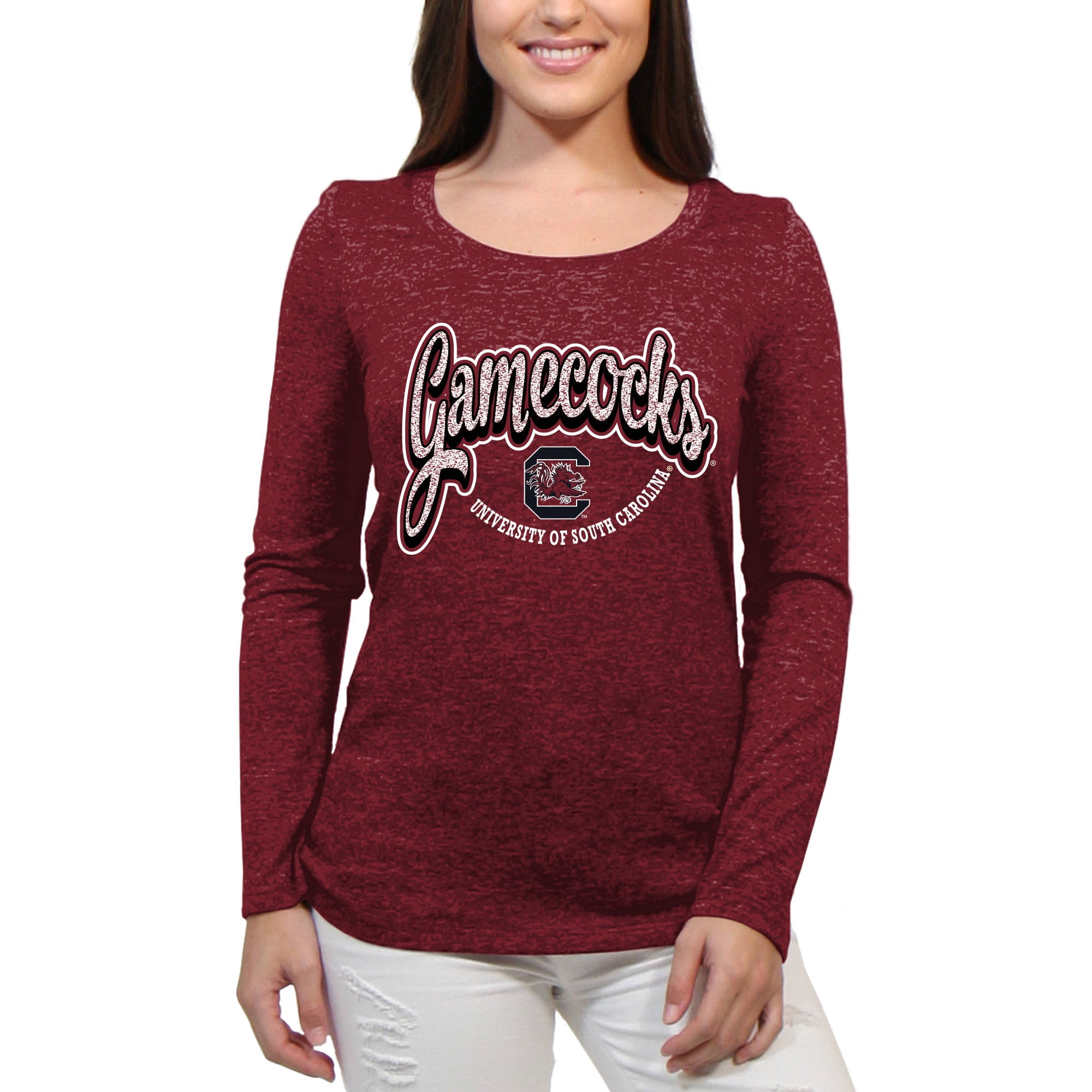 South Carolina Gamecocks Funky Script Women'S/Juniors Team Long Sleeve