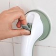 thumbnail image 2 of Barra de apoyo para ducha de baño, barra de apoyo con ventosa, soporte para baldosas de vidrio, soporte de pasamanos de seguridad sin perforaciones para, 2 of 5