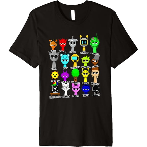 Sprunki Funny Toys For Boys And Girls Birthday Decoration Premium T-Shirt Unisex S-5XL Hot Trending Shirt, Vintage Birthday Gift