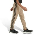 thumbnail image 3 of Boys 8-20 adidas Heather Elastic Cuff Jogger Pants in Regular & Husky Color: Charcoal Gray Size: MEDIUM, 3 of 4