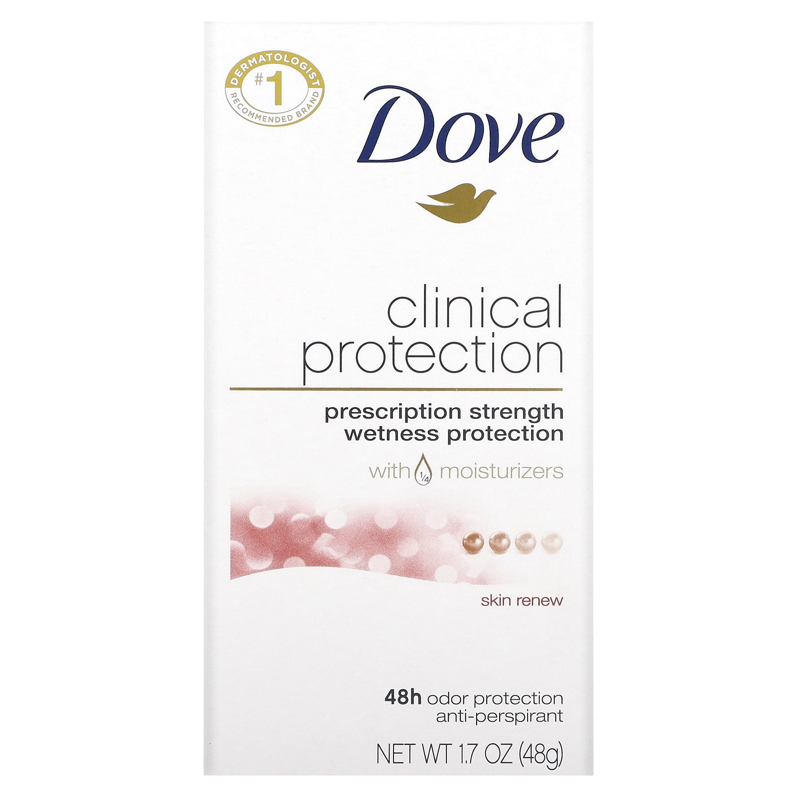 Dove Skin Renew Clinical Stick 1.7 oz
