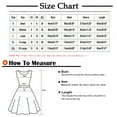 thumbnail image 4 of Patlollav Summer Dresses for Women,Ladies Short Sleeve Slim Solid Color Denim Midi Skirt Dress, 4 of 6
