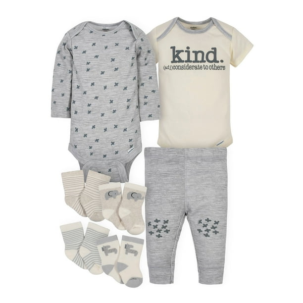 Gerber Gerber Baby Boy or Girl Gender Neutral Organic Bodysuits