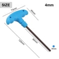thumbnail image 2 of Bgsha H2-H10 T Type Hex Wrench Tool Long Handle for Furniture Assembly Maintenances, 2 of 9