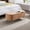 Camel + faux fur, variant on 39.37" Grey Storage Ottoman Bench with Gold Legs, Modern Faux Fur Upholstered Entryway Bench for Bedroom Living Room