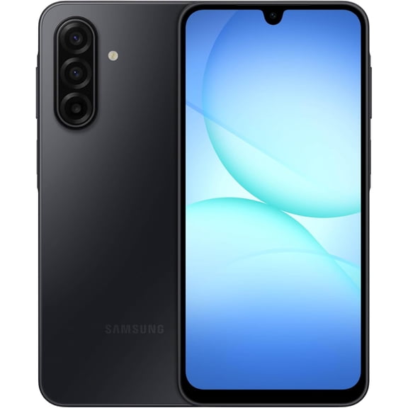 (Open Box) Samsung SM-A176U1 Galaxy A17 5G Smartphone, 128GB Storage, Triple-Lens Camera, 6.7-Inch Super-Smooth Display, Black