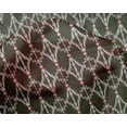 thumbnail image 4 of oneOone Silk Tabby Fabric Geometric Ikat Print Fabric BTY 42 Inch Wide, 4 of 4