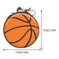 thumbnail image 2 of Mini Billetera Creativa Con Forma Monedero para Y Niñas (baloncesto), 2 of 3