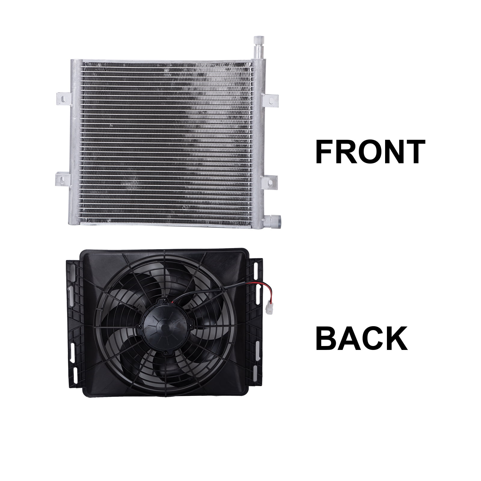 12V Underdash Electric Air Conditioning Cool & Heat A/C Kit Auto Car Universal