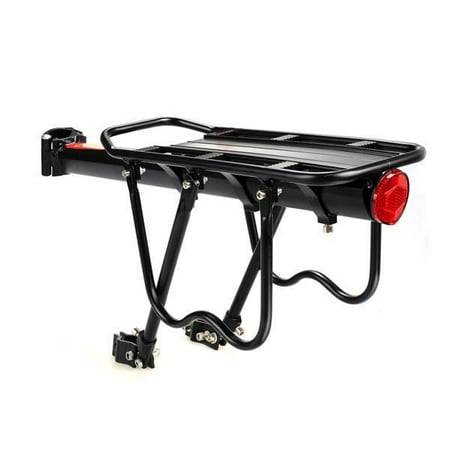 Bike Commuter Carrier Rack w/ Seatpost Quick Release Universal Rear Mount for Bicycle (Best Bike Commuter Bag)
